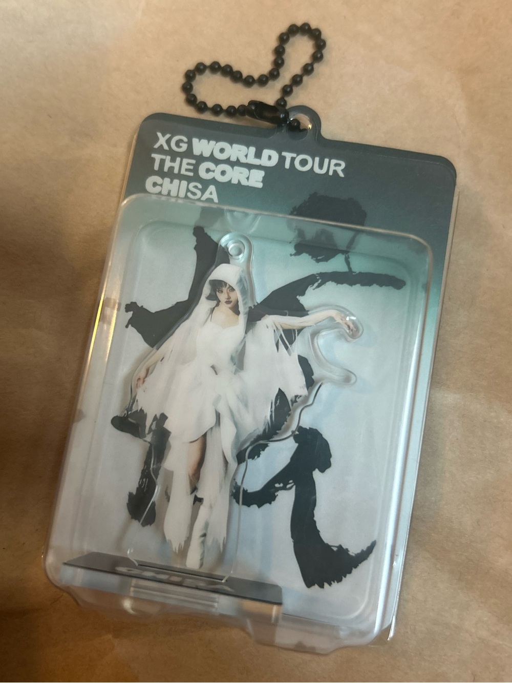XG World Tour The Core Chisa Blister Charm Acrylic Keychain